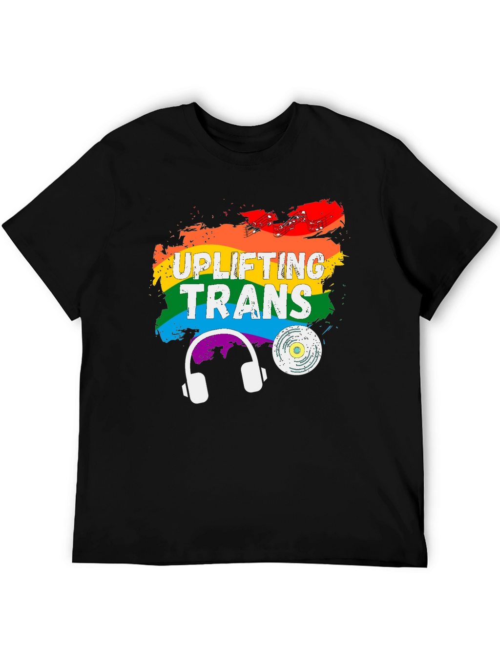 Uplifting Trans Pride Rainbow T-Shirt
