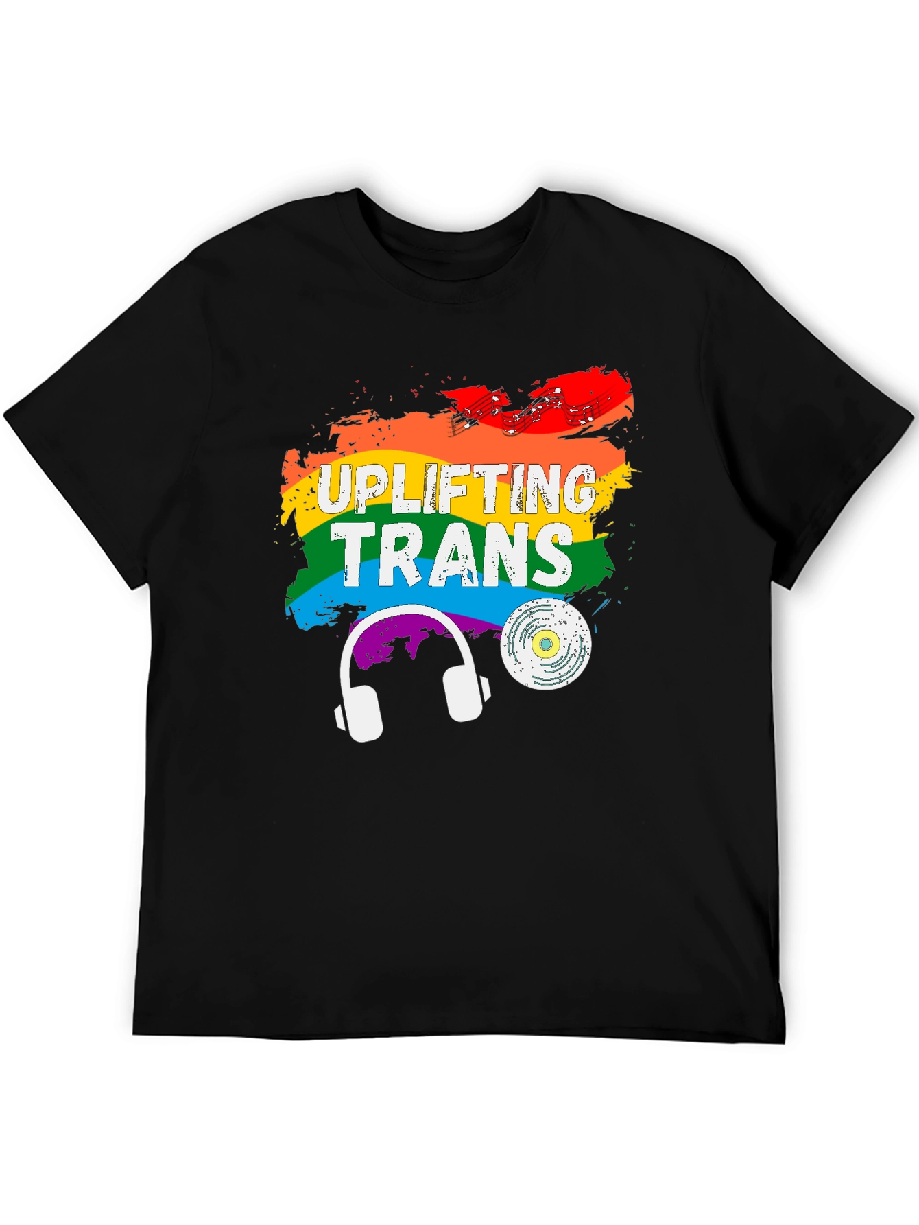 Uplifting Trans Pride Rainbow T-Shirt