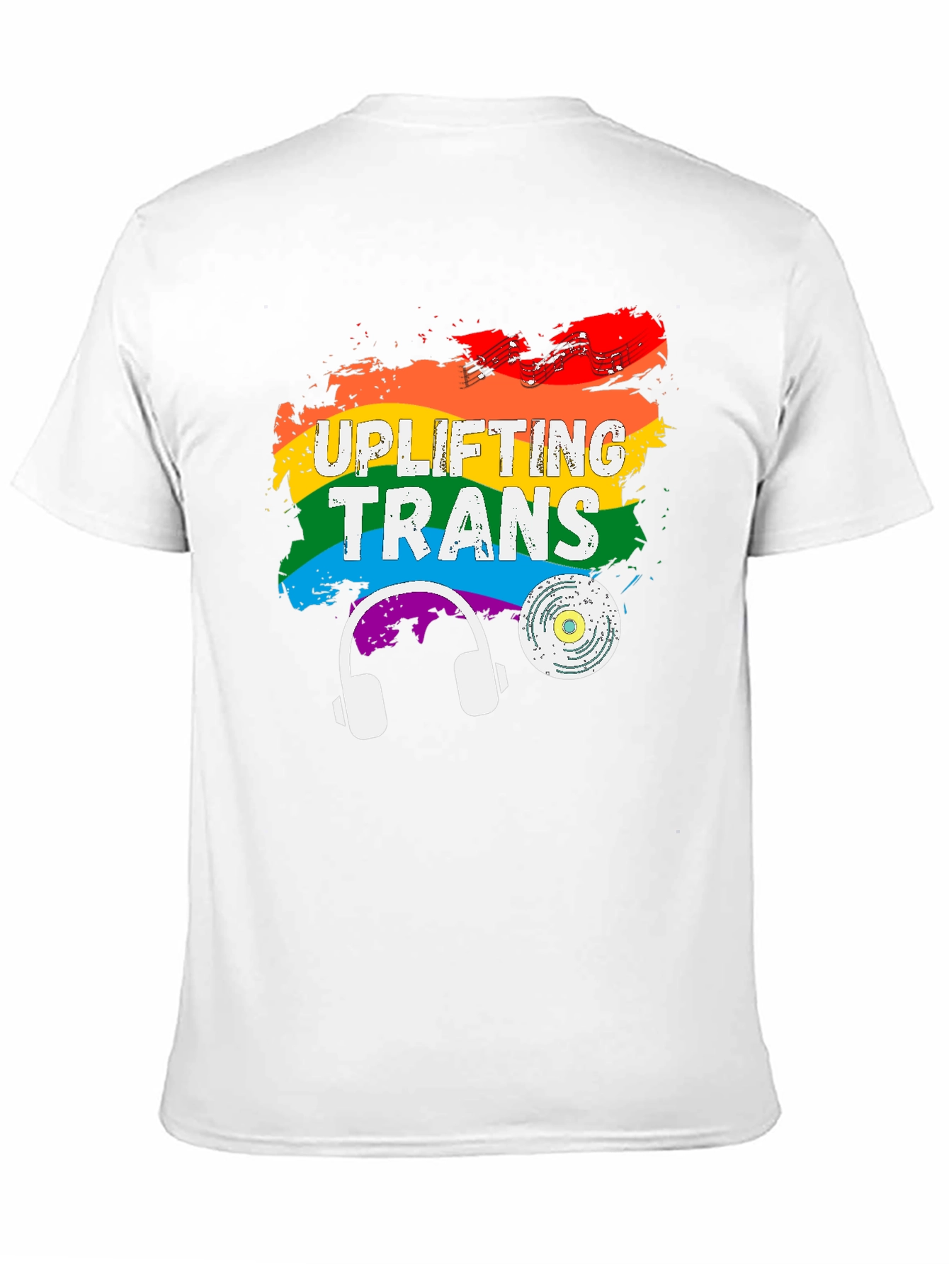 Uplifting Trans Pride Rainbow T-Shirt