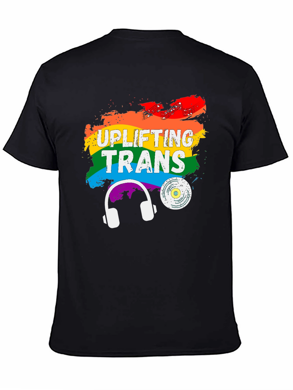 Uplifting Trans Pride Rainbow T-Shirt