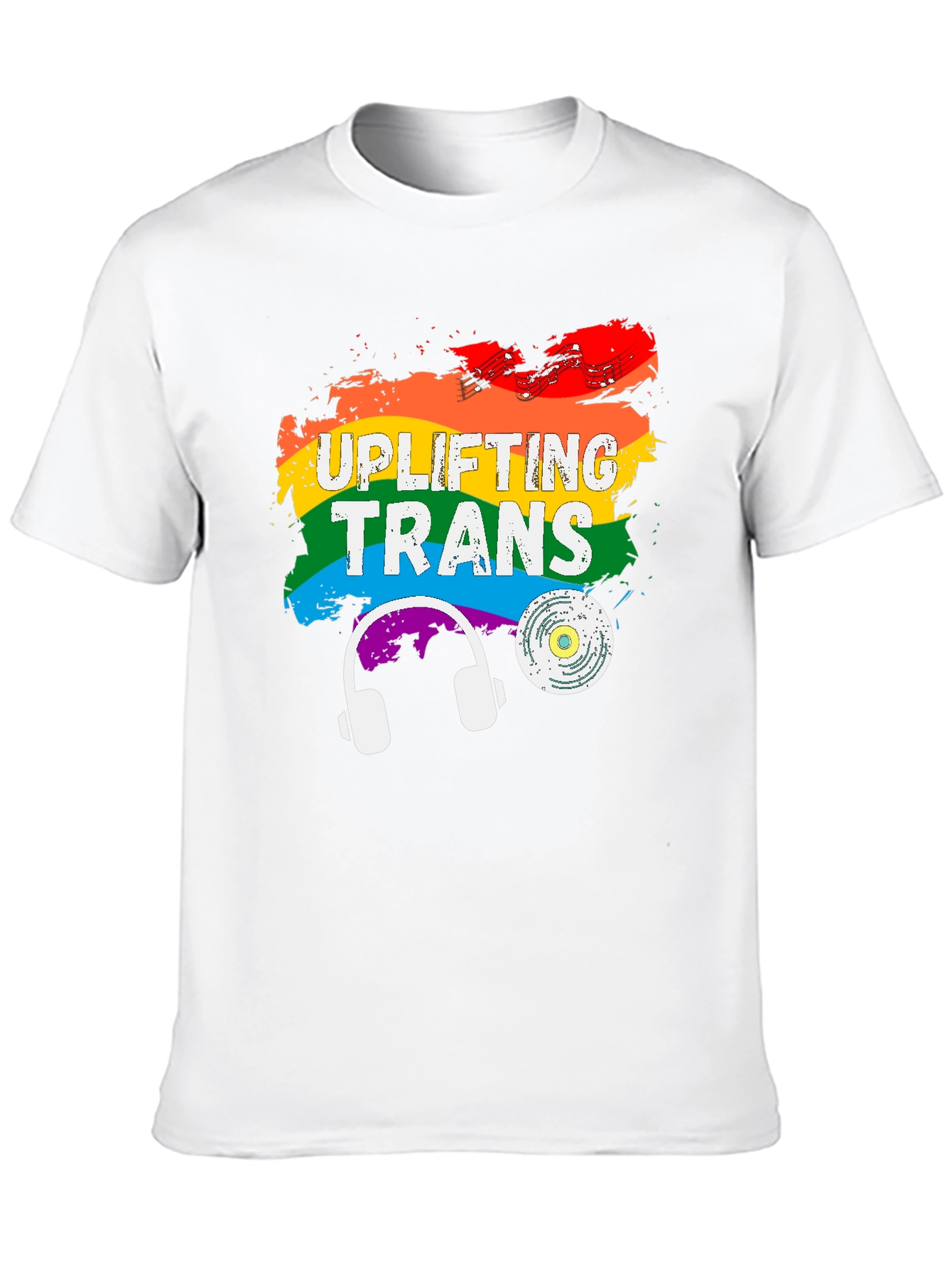 Uplifting Trans Pride Rainbow T-Shirt