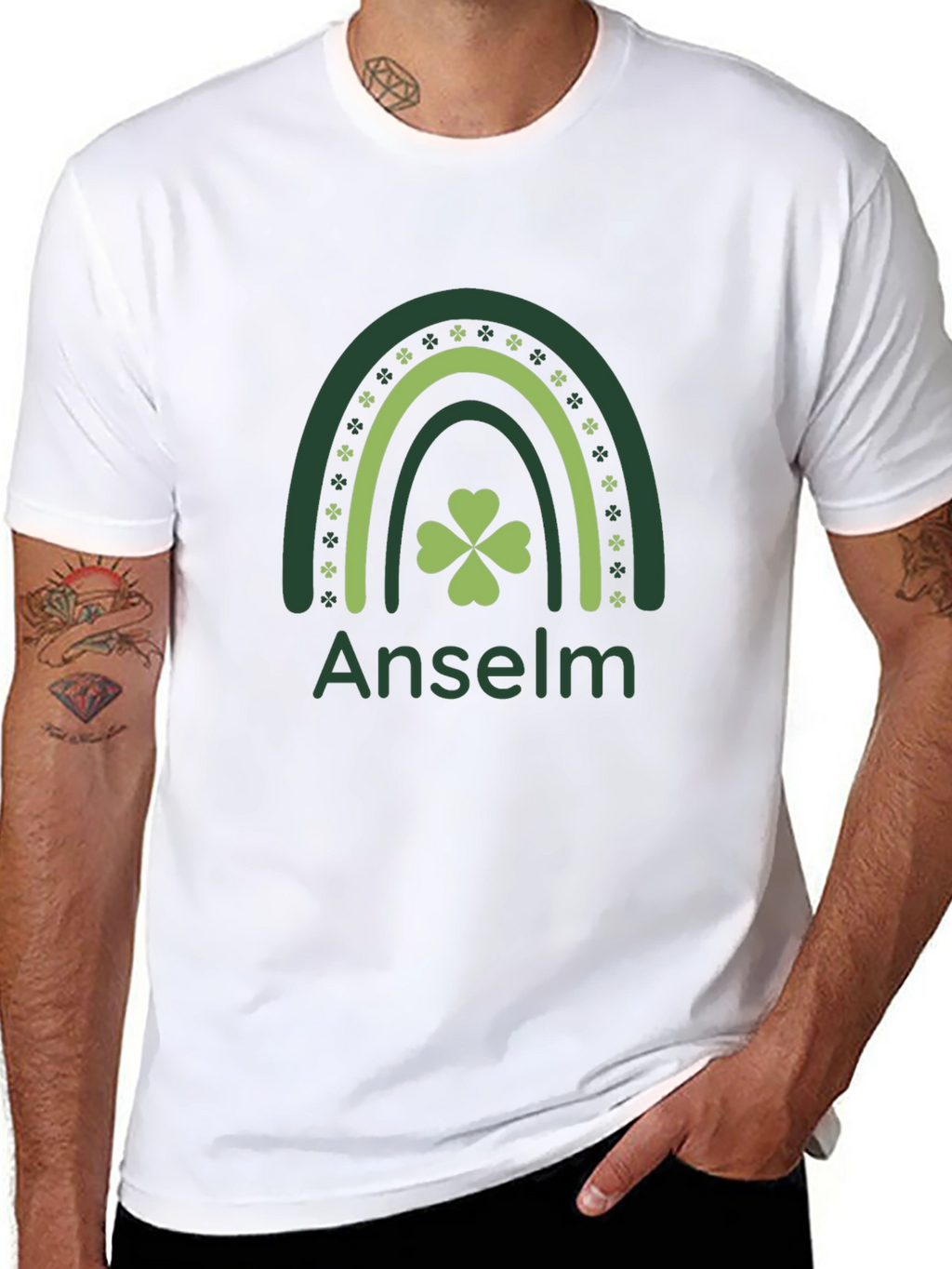 Anselm St. Patricks Day Rainbow T-Shirt