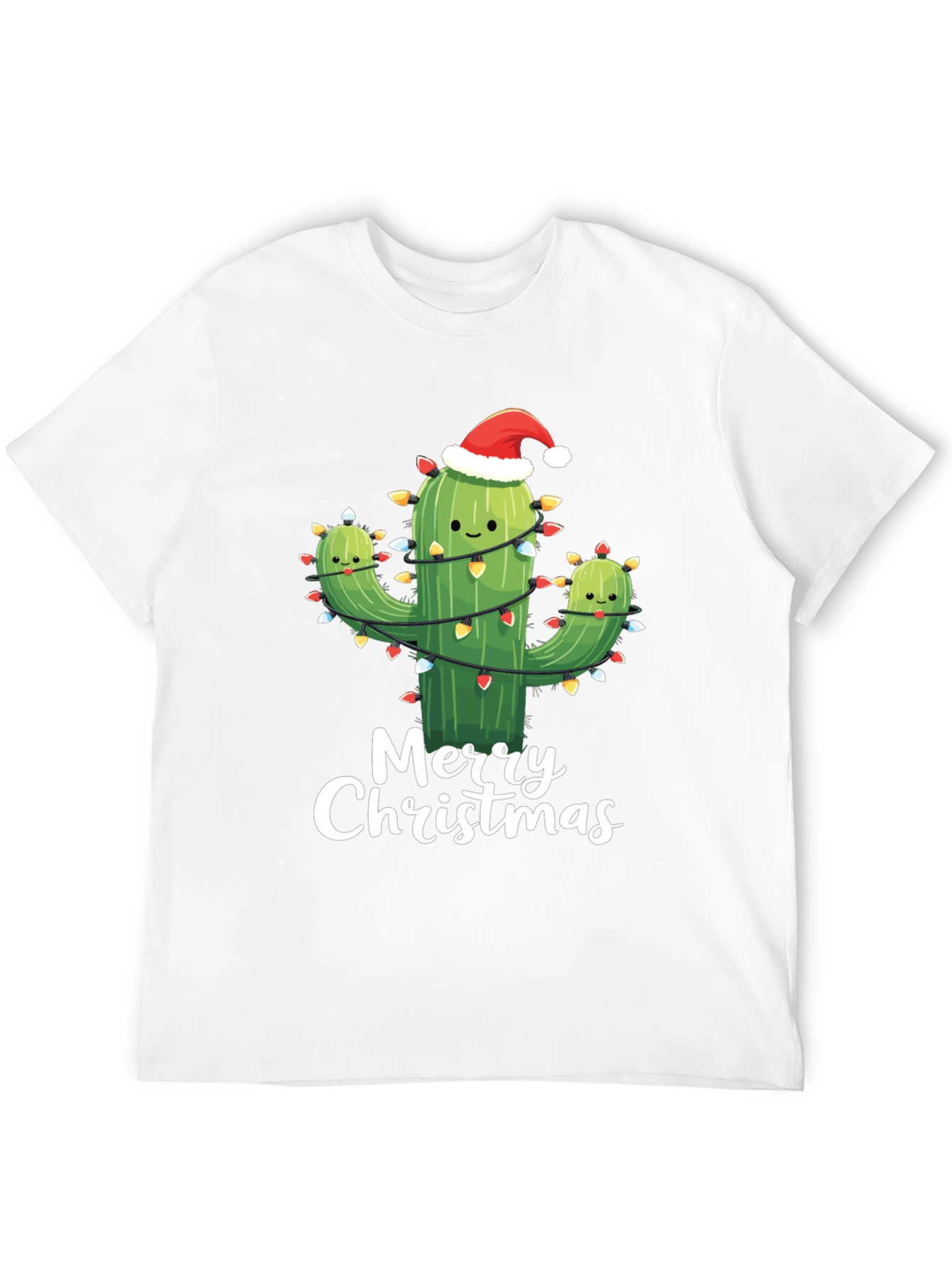 Merry Cactus Christmas T-Shirt