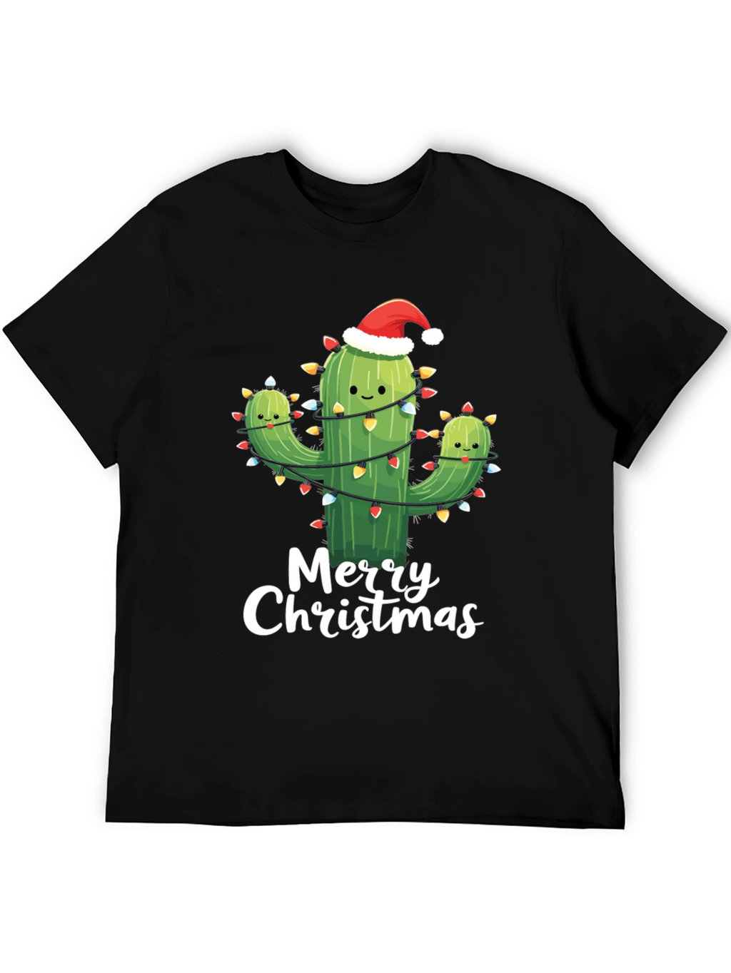 Merry Cactus Christmas T-Shirt