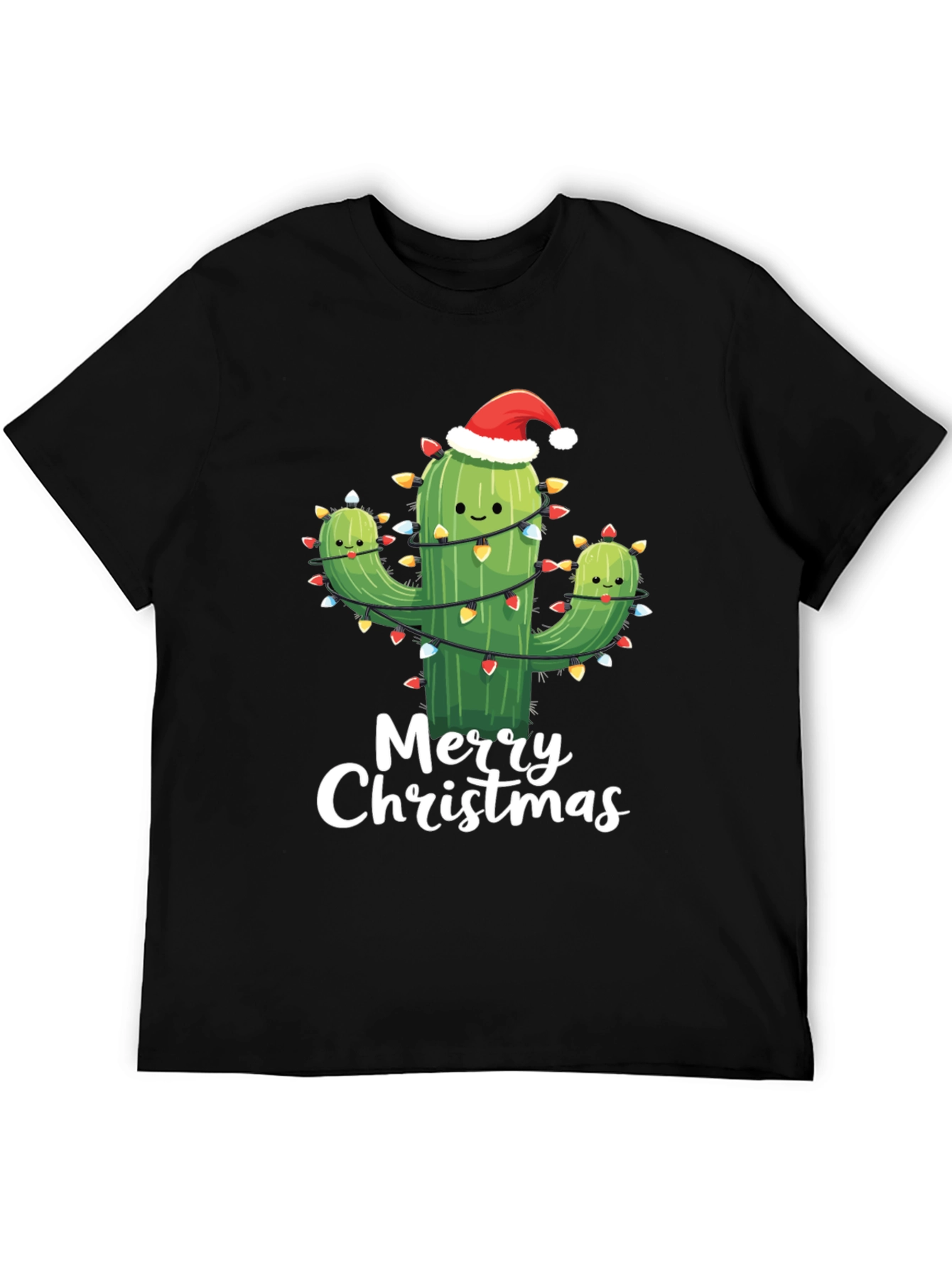 Merry Cactus Christmas T-Shirt