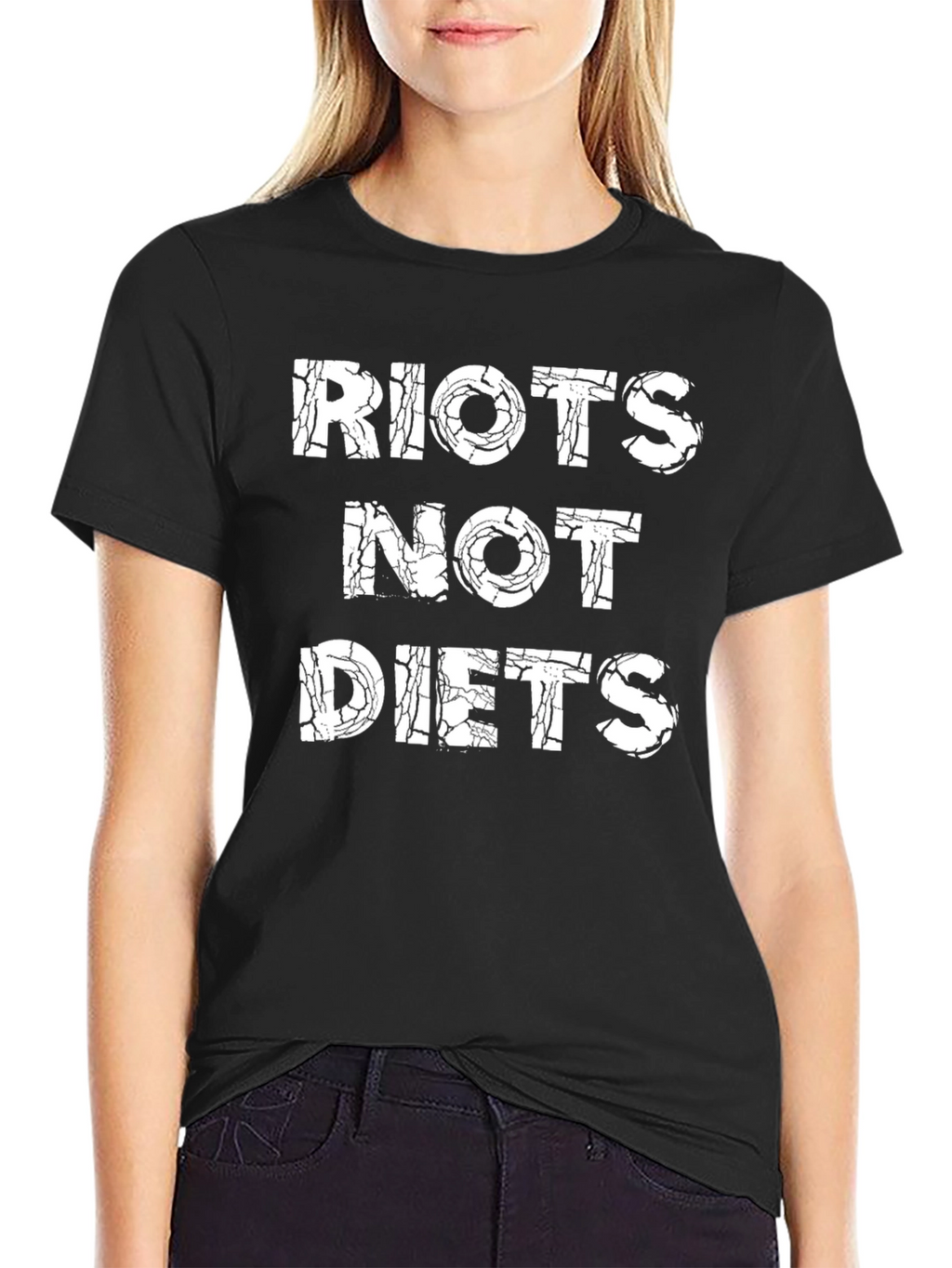 Riots Not Diets Graphic T-Shirt