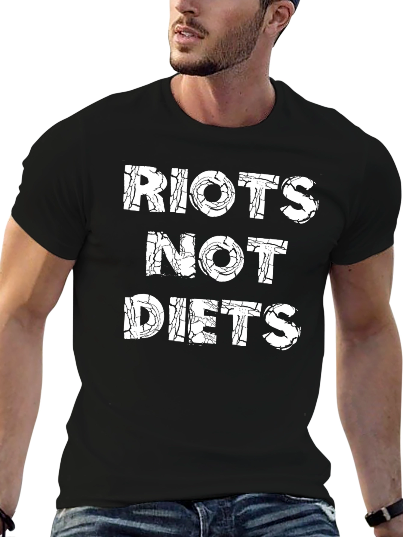 Riots Not Diets Graphic T-Shirt