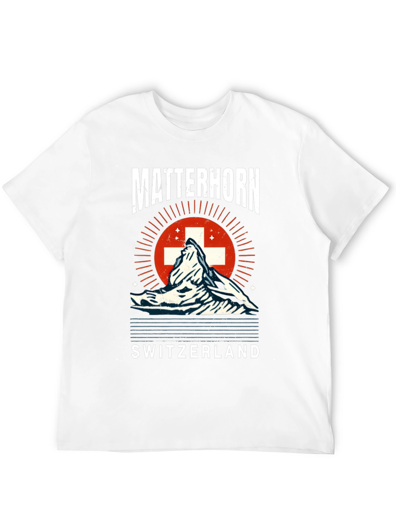 Matterhorn Switzerland Graphic T-Shirt