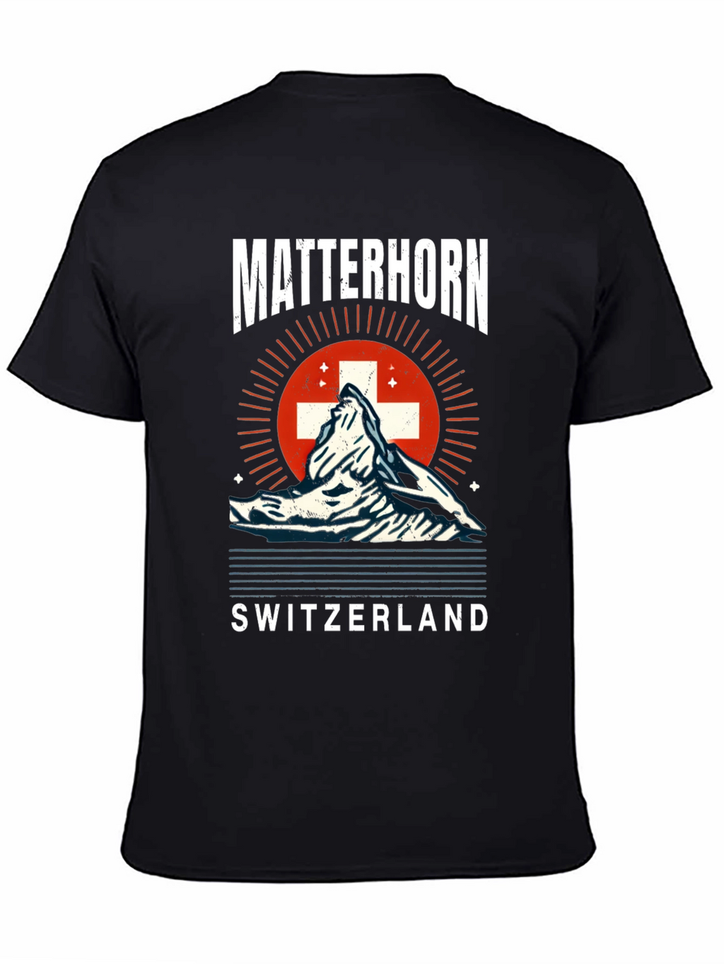 Matterhorn Switzerland Graphic T-Shirt