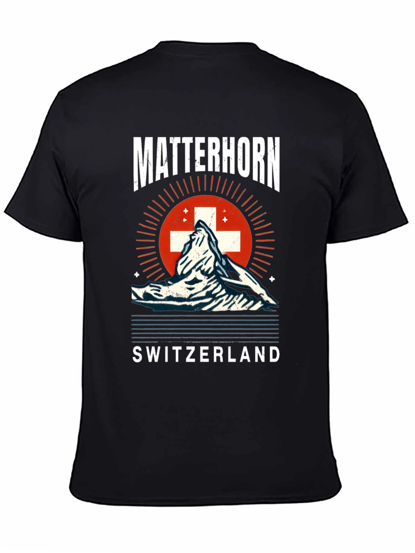 Matterhorn Switzerland Graphic T-Shirt