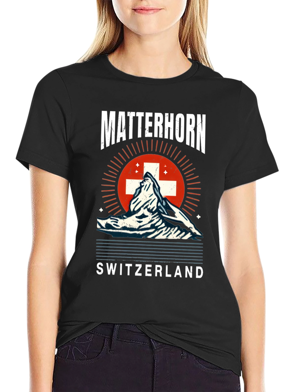 Matterhorn Switzerland Graphic T-Shirt