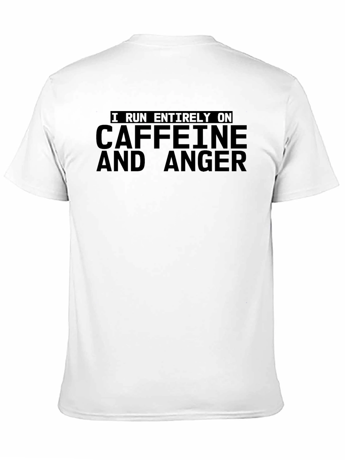 Caffeine and Anger Graphic T-Shirt