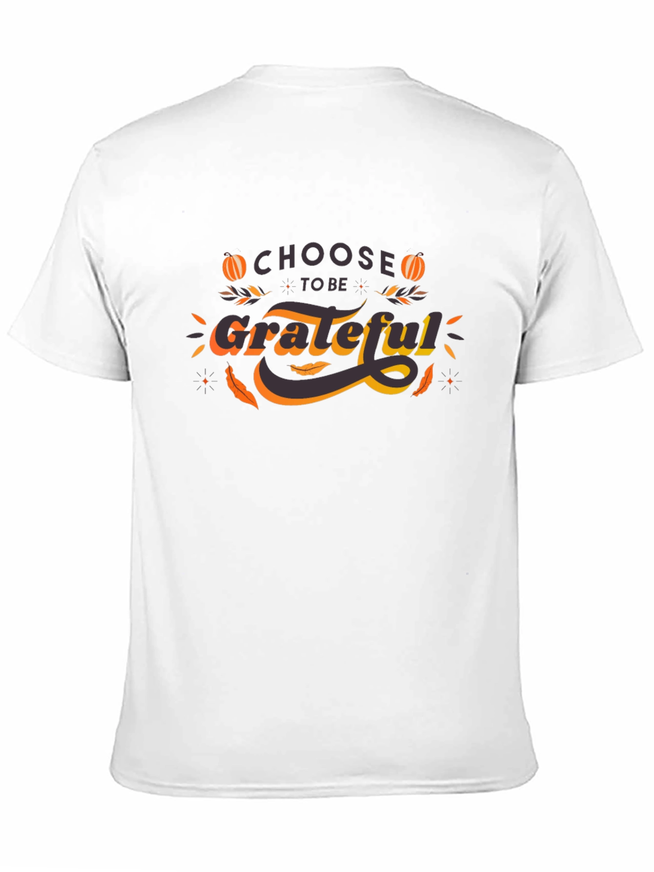 Grateful Thanksgiving Graphic Tee - Black