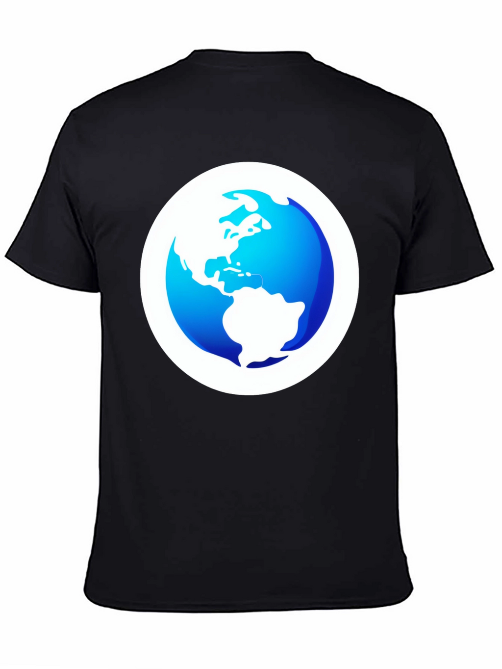 Earth Graphic Black Tee