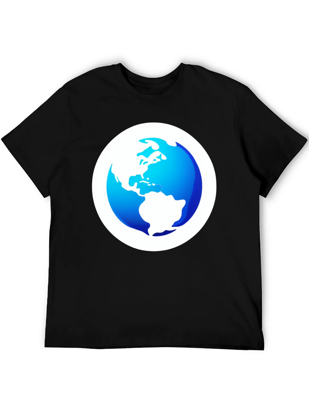 Earth Graphic Black Tee