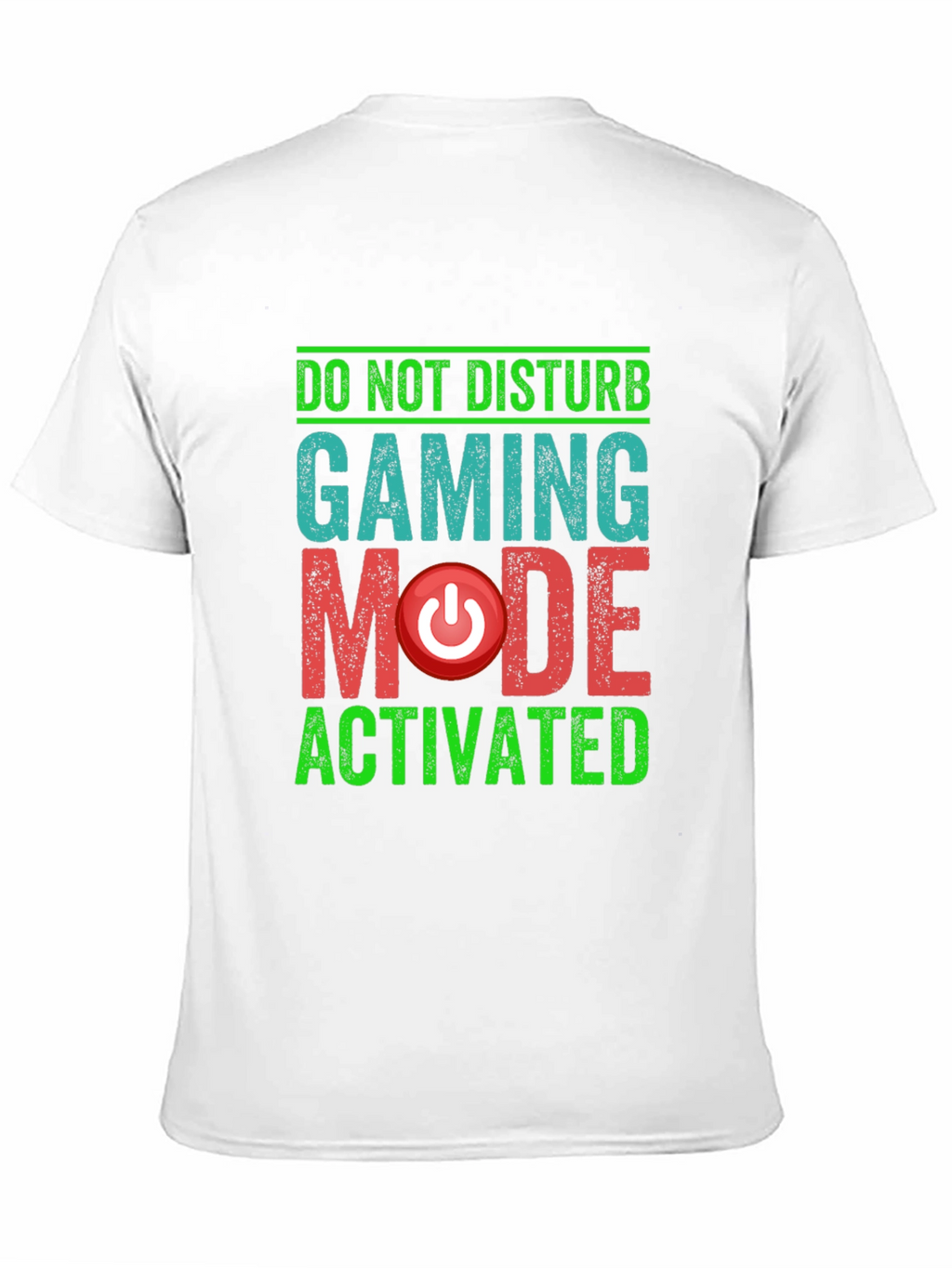 Gaming Mode Activated Graphic Tee - Black