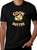 Cook With Butter Black Graphic Tee
