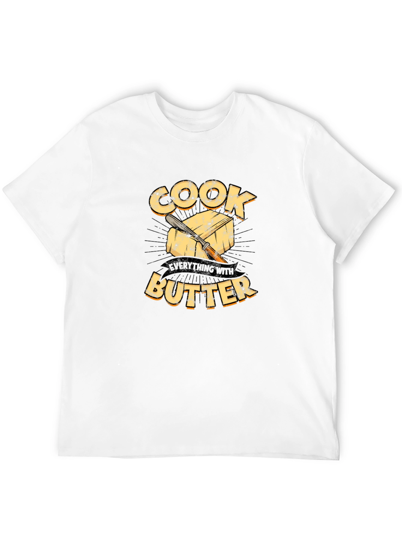Cook With Butter Black Graphic Tee