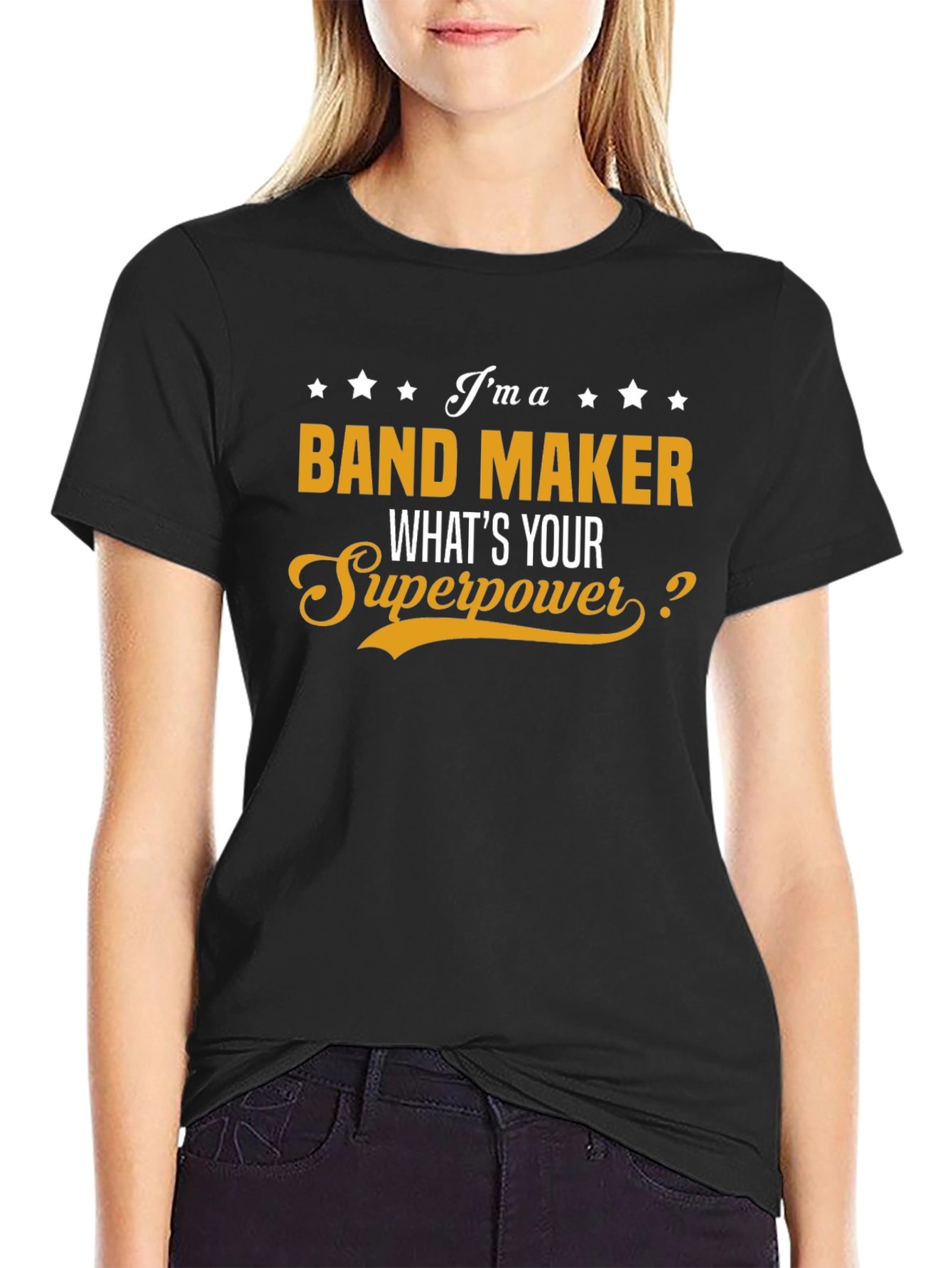 Band Maker Superpower Graphic T-Shirt