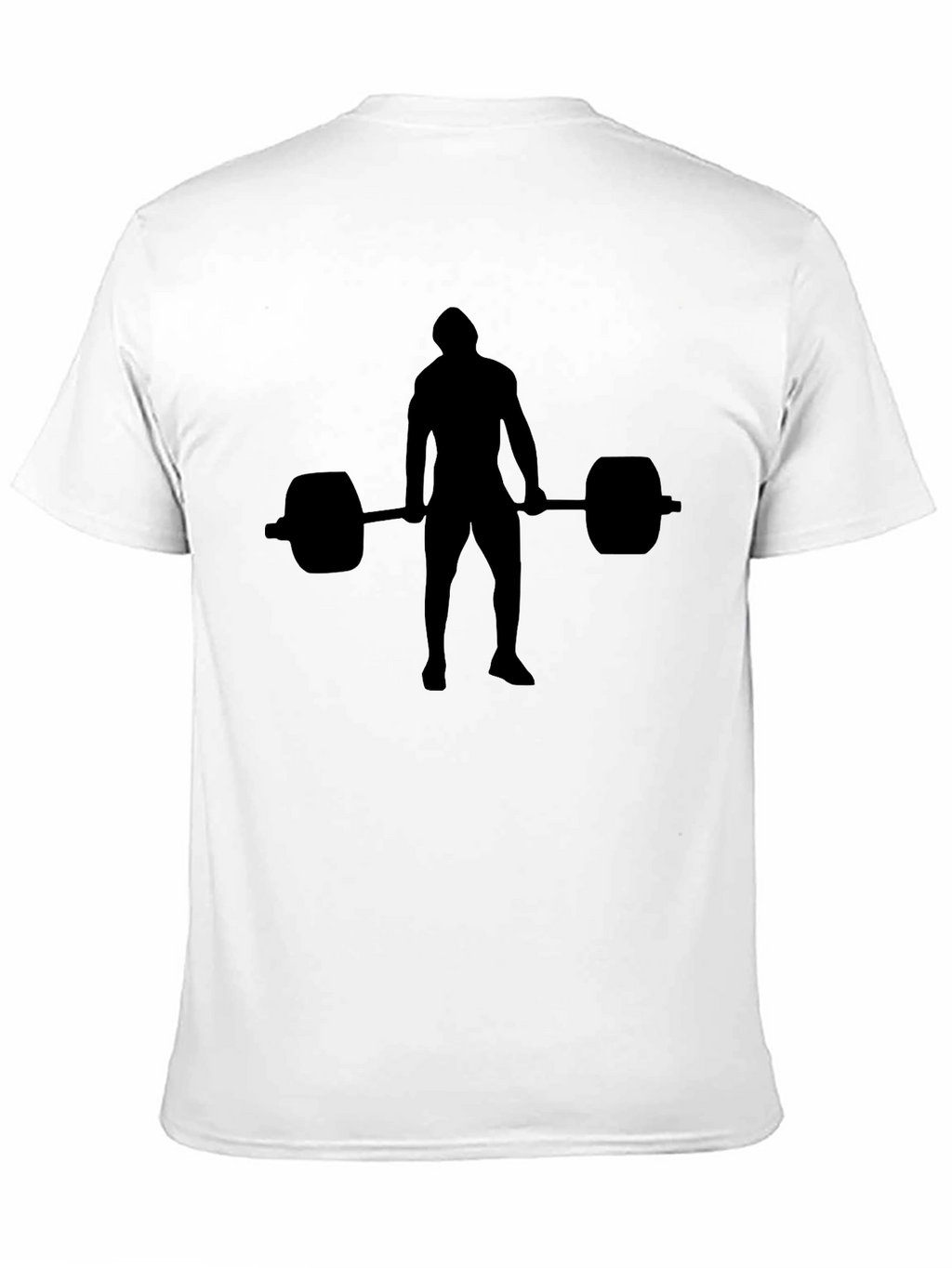 Weightlifter Silhouette T-Shirt - Gym Apparel