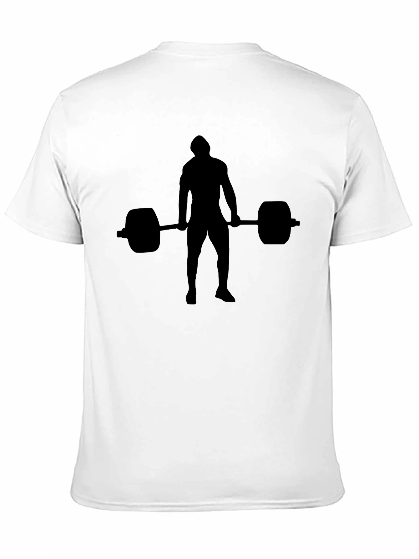 Weightlifter Silhouette T-Shirt - Gym Apparel