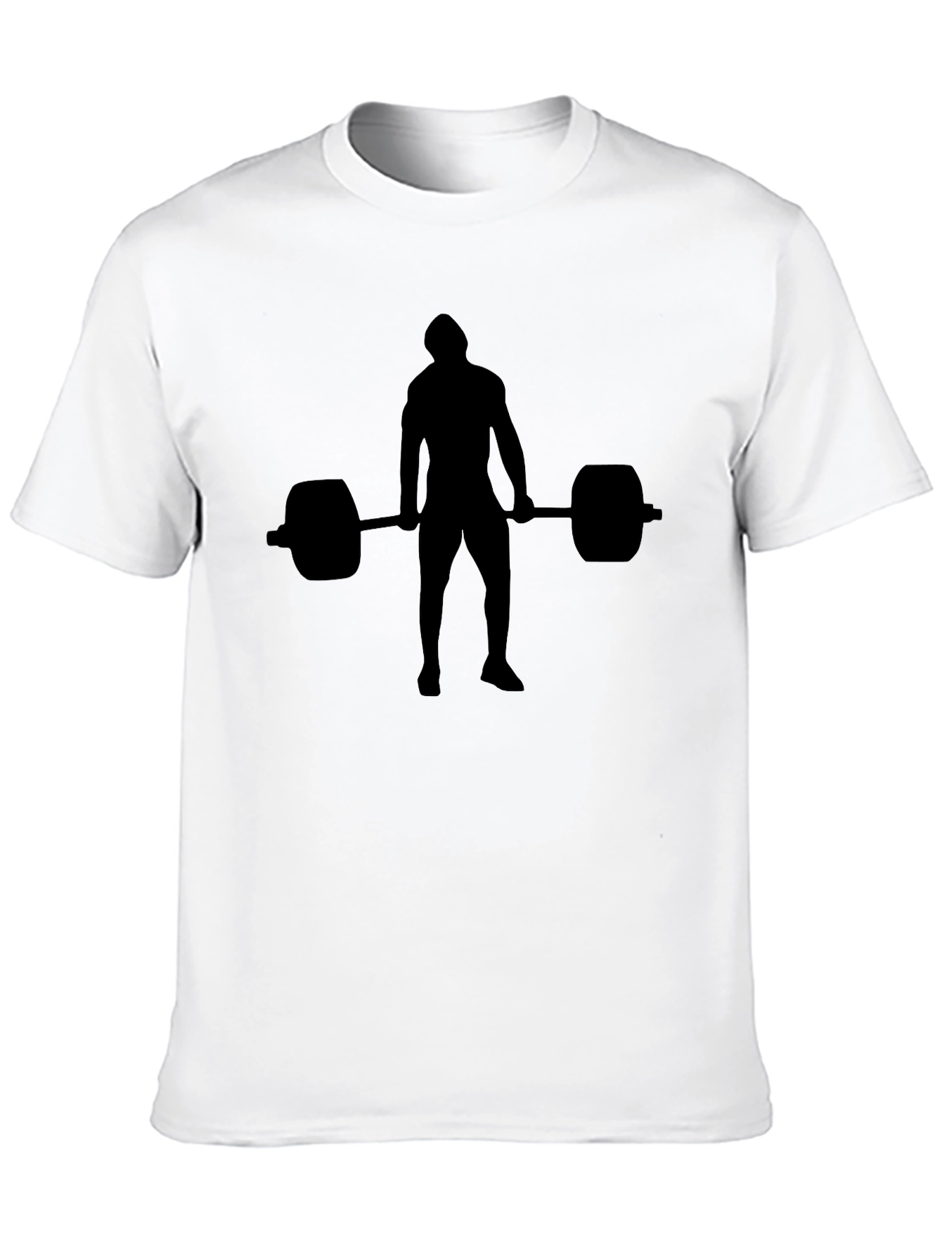 Weightlifter Silhouette T-Shirt - Gym Apparel