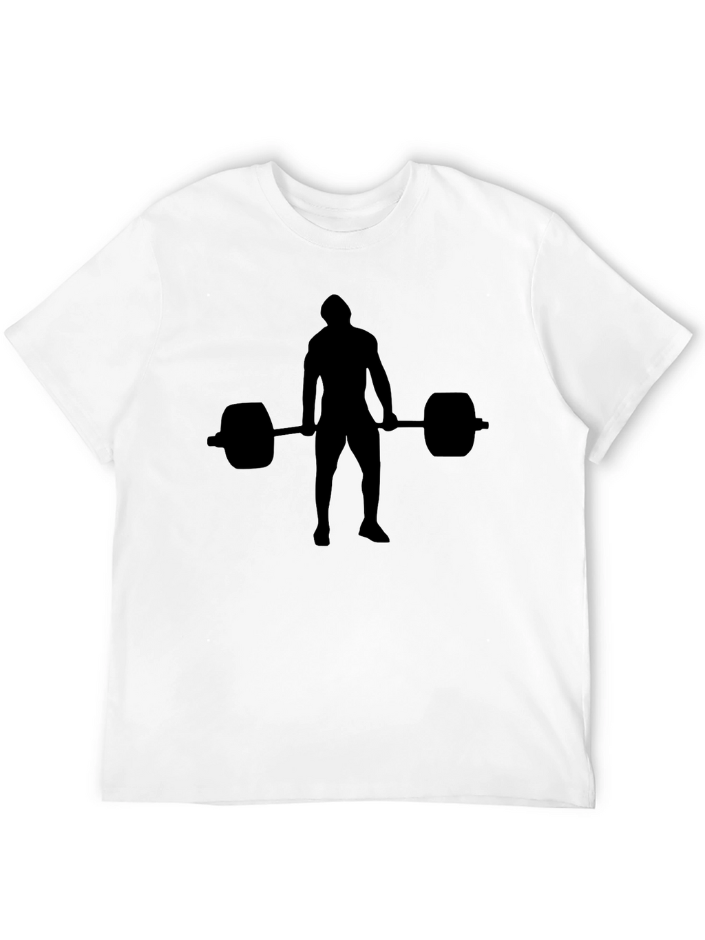 Weightlifter Silhouette T-Shirt - Gym Apparel