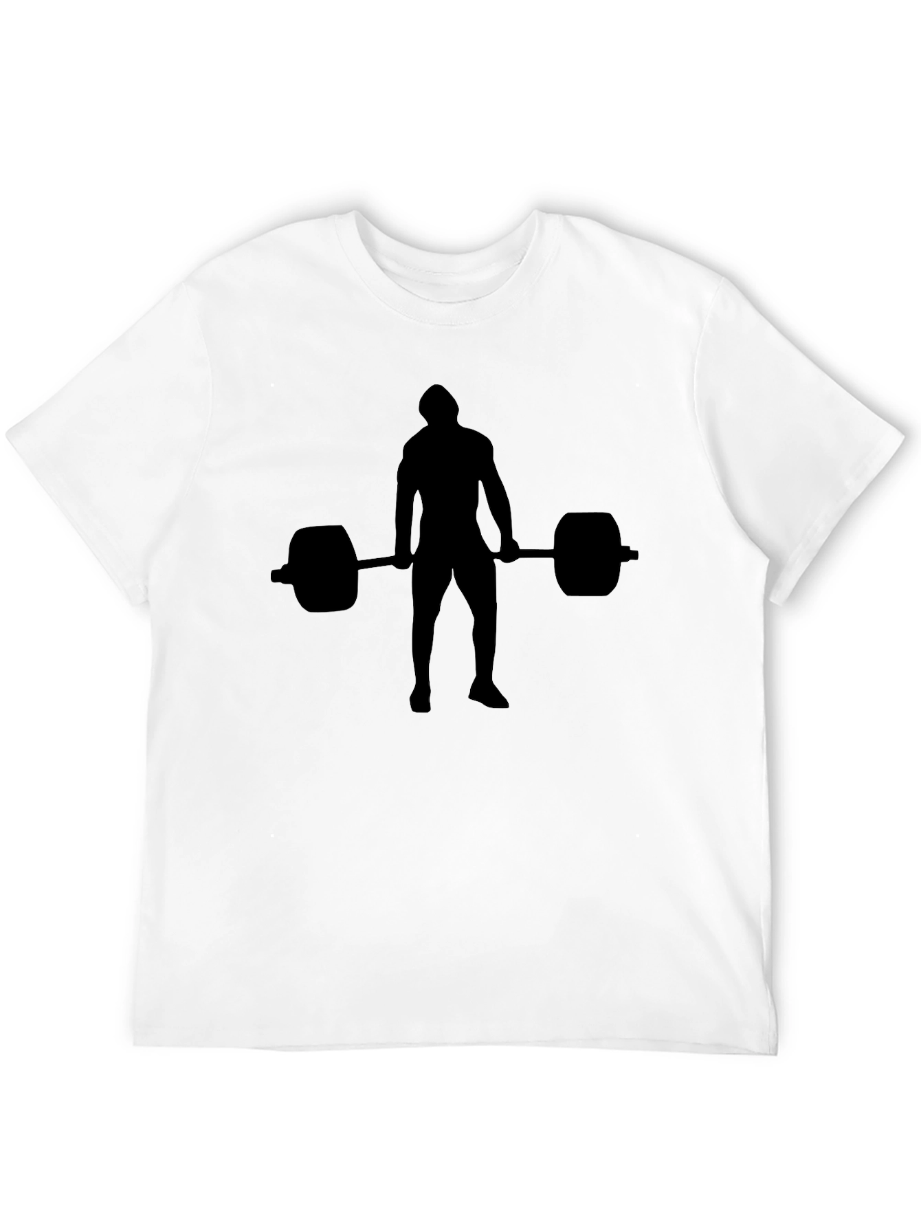 Weightlifter Silhouette T-Shirt - Gym Apparel