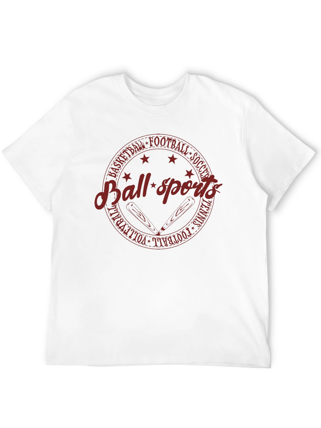 Ball Sports T-Shirt - Graphic Print Tee