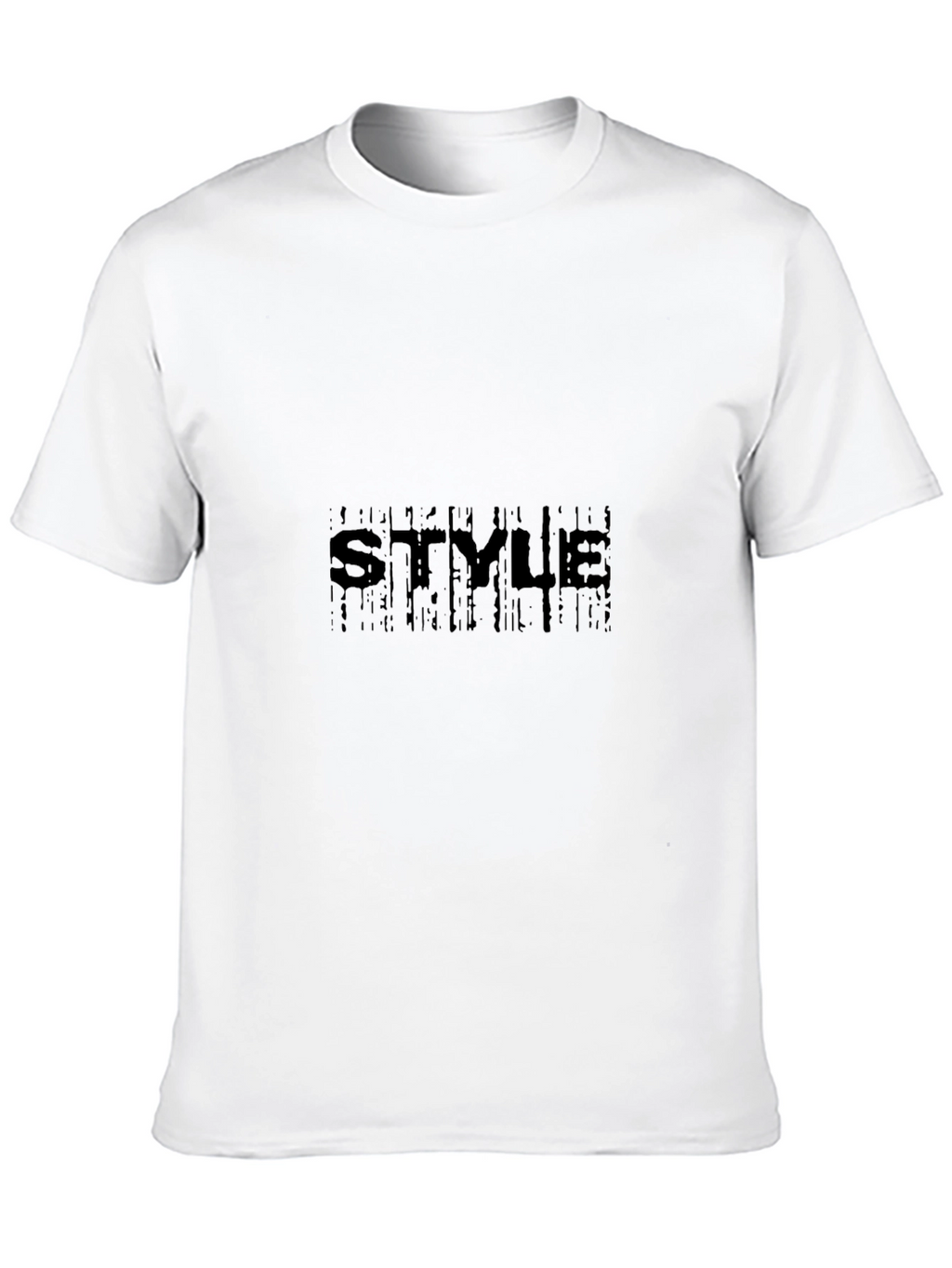 Stylish Black STYLE Graphic T-Shirt