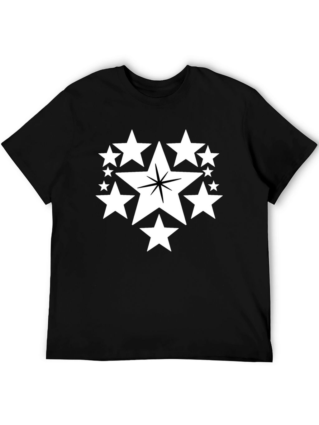 Star Graphic Black T-Shirt