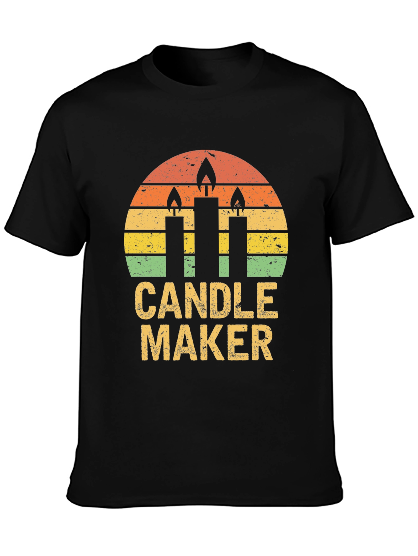 Retro Candle Maker T-Shirt - Vintage Style