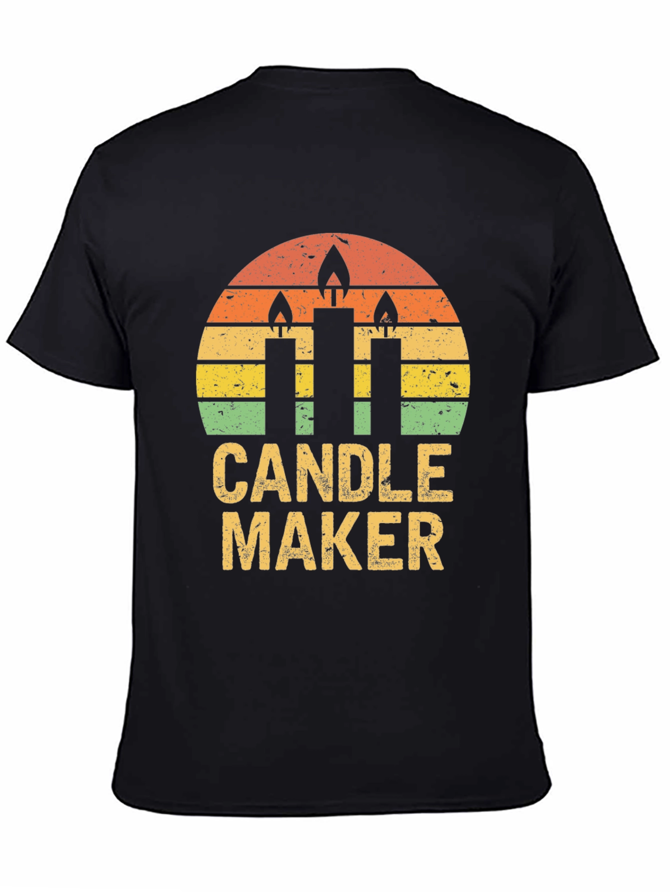 Retro Candle Maker T-Shirt - Vintage Style