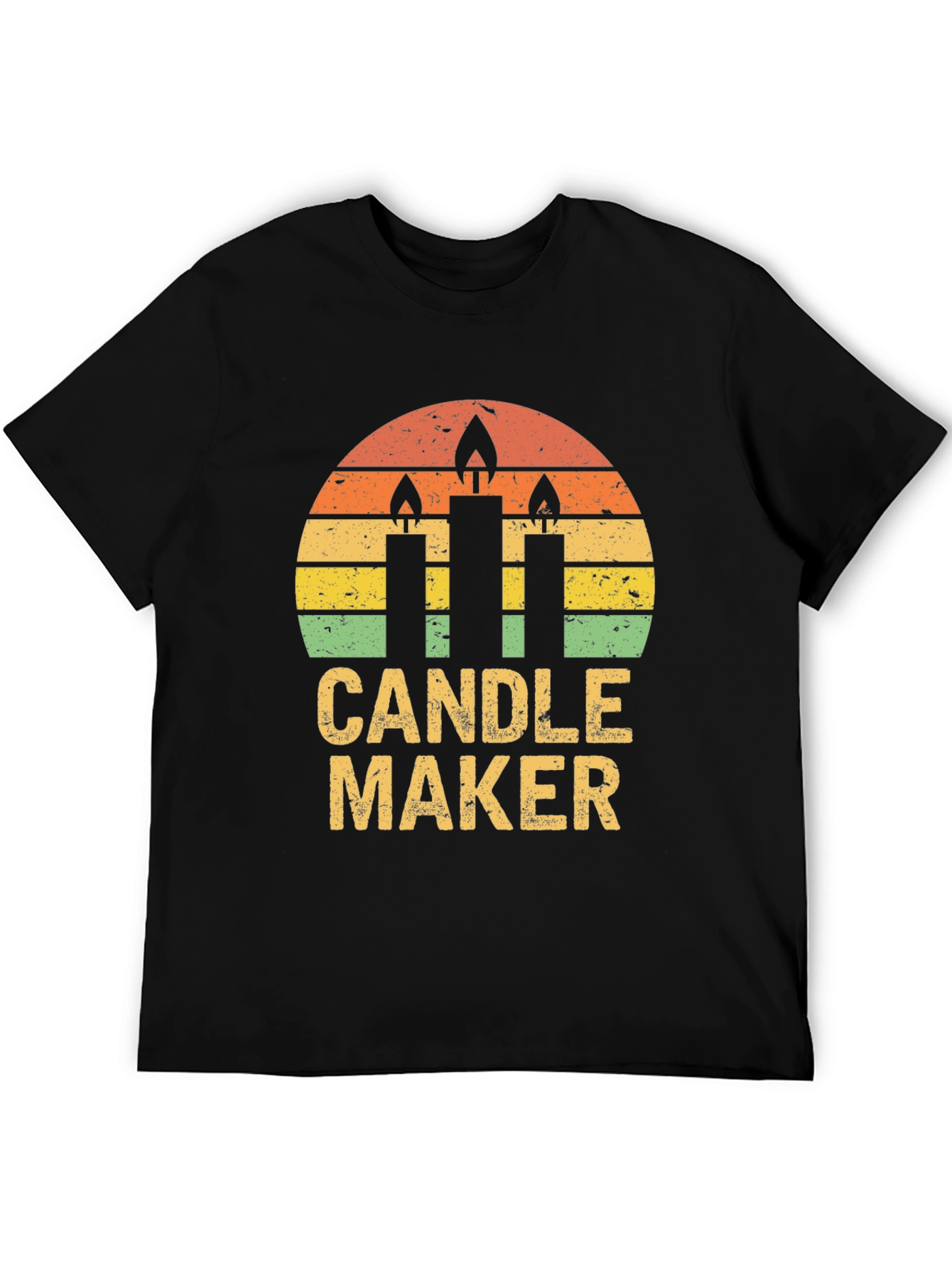 Retro Candle Maker T-Shirt - Vintage Style