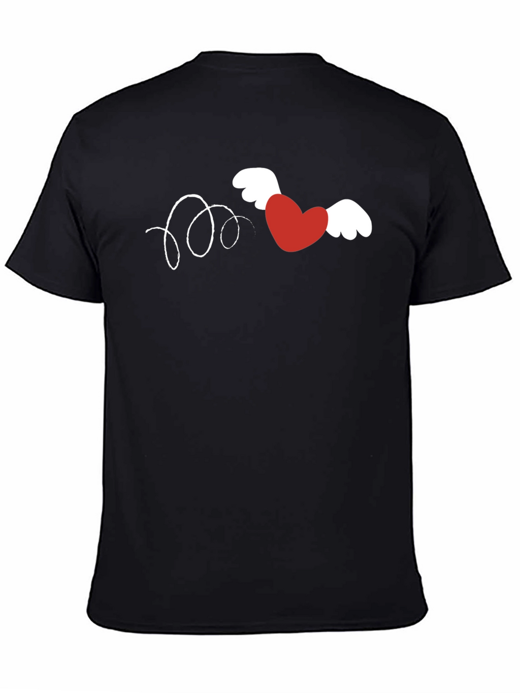 Winged Heart Graphic Tee - Valentines Day Shirt