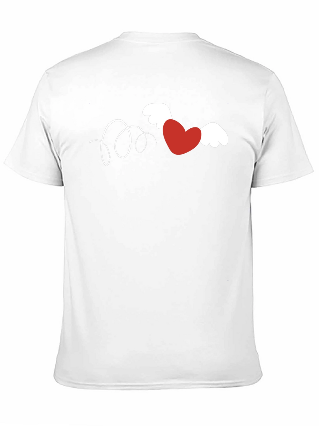 Winged Heart Graphic Tee - Valentines Day Shirt