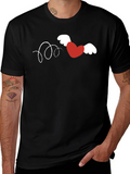 Winged Heart Graphic Tee - Valentines Day Shirt