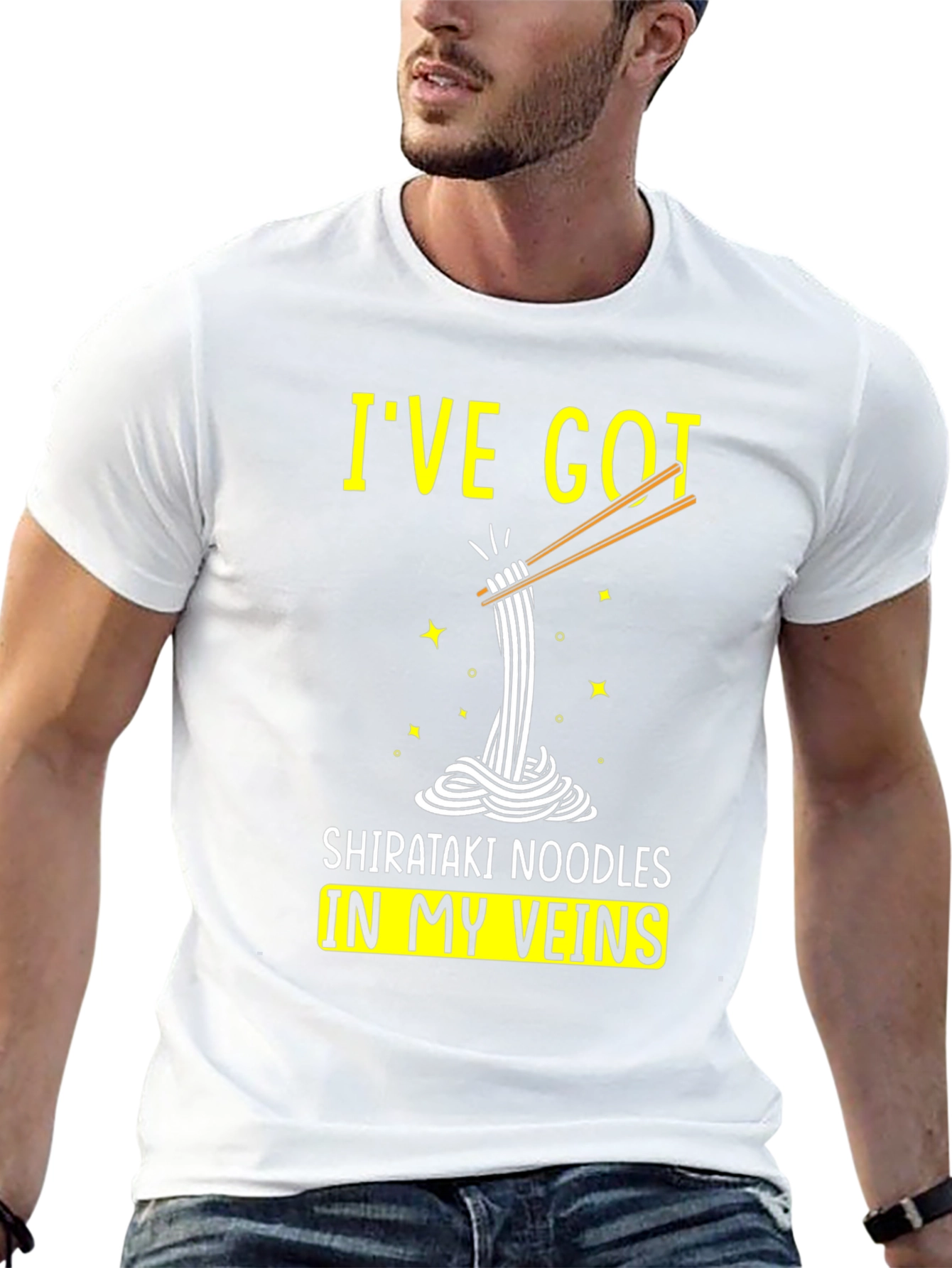Shirataki Noodles In My Veins Graphic Tee