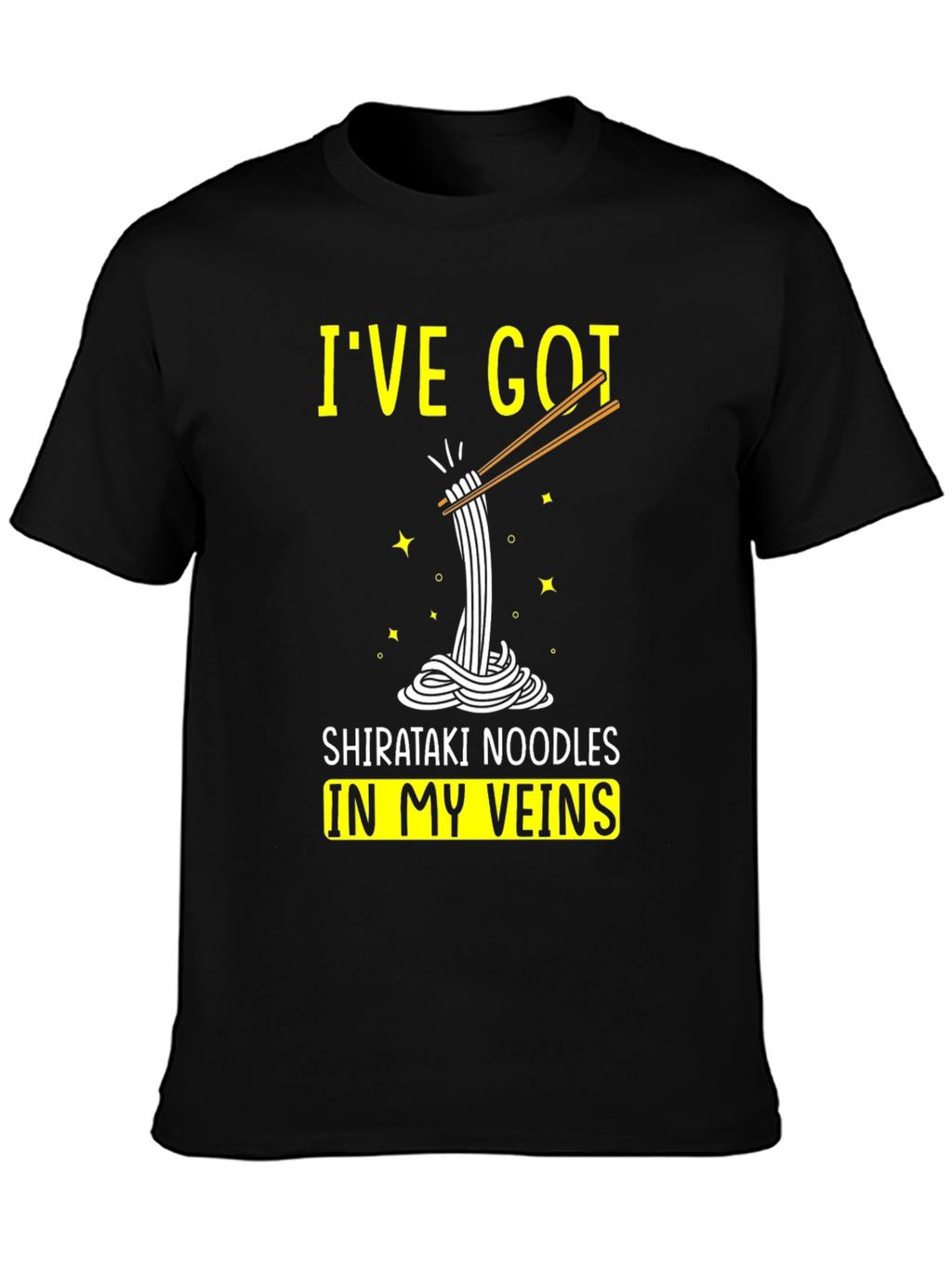 Shirataki Noodles In My Veins Graphic Tee