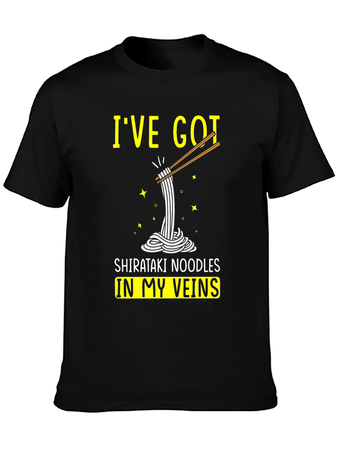 Shirataki Noodles In My Veins Graphic Tee