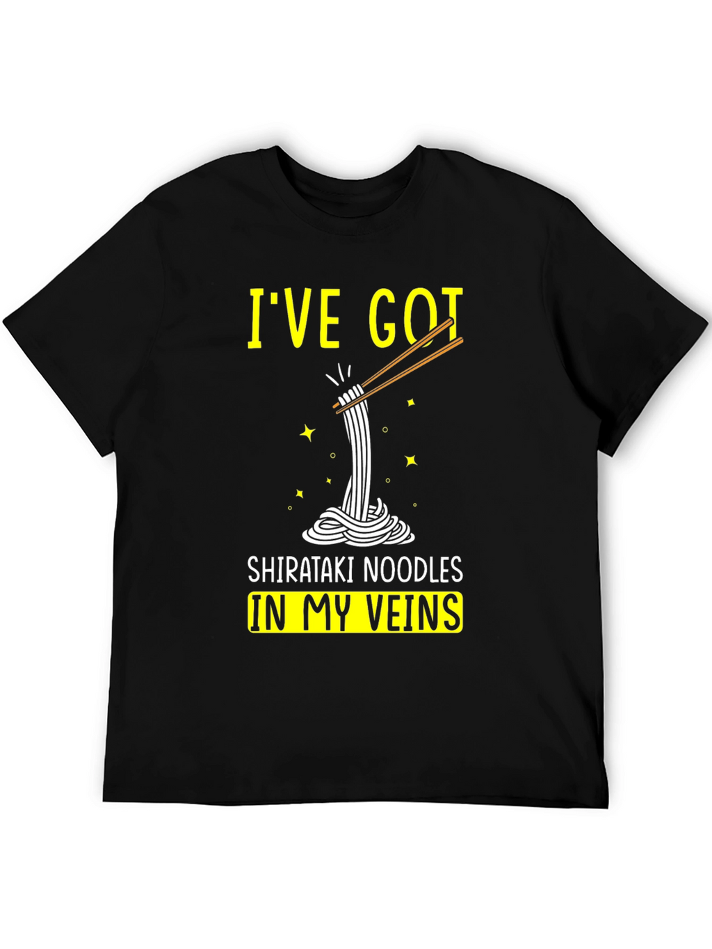 Shirataki Noodles In My Veins Graphic Tee