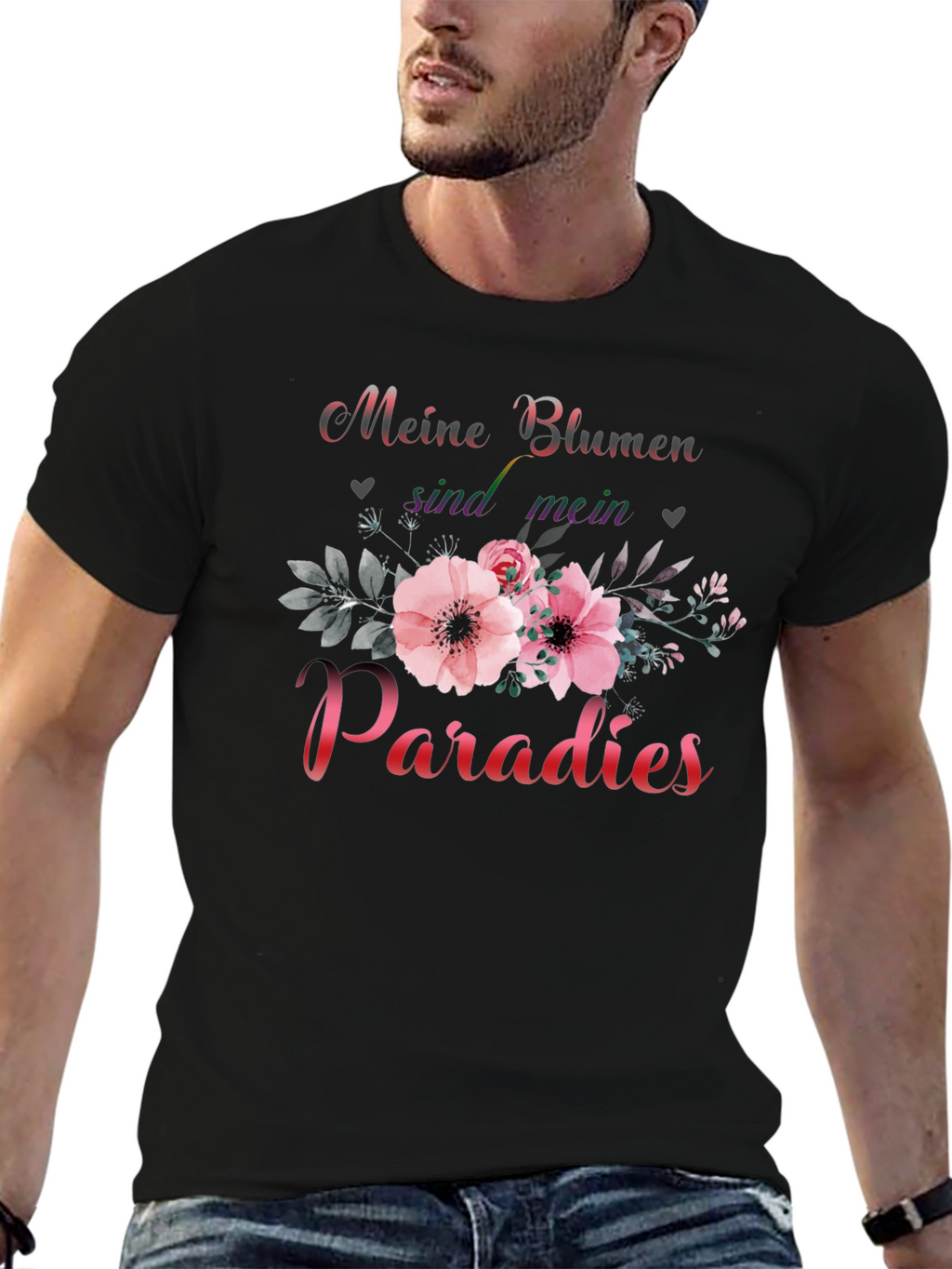 Meine Blumen sind mein Paradies T-Shirt