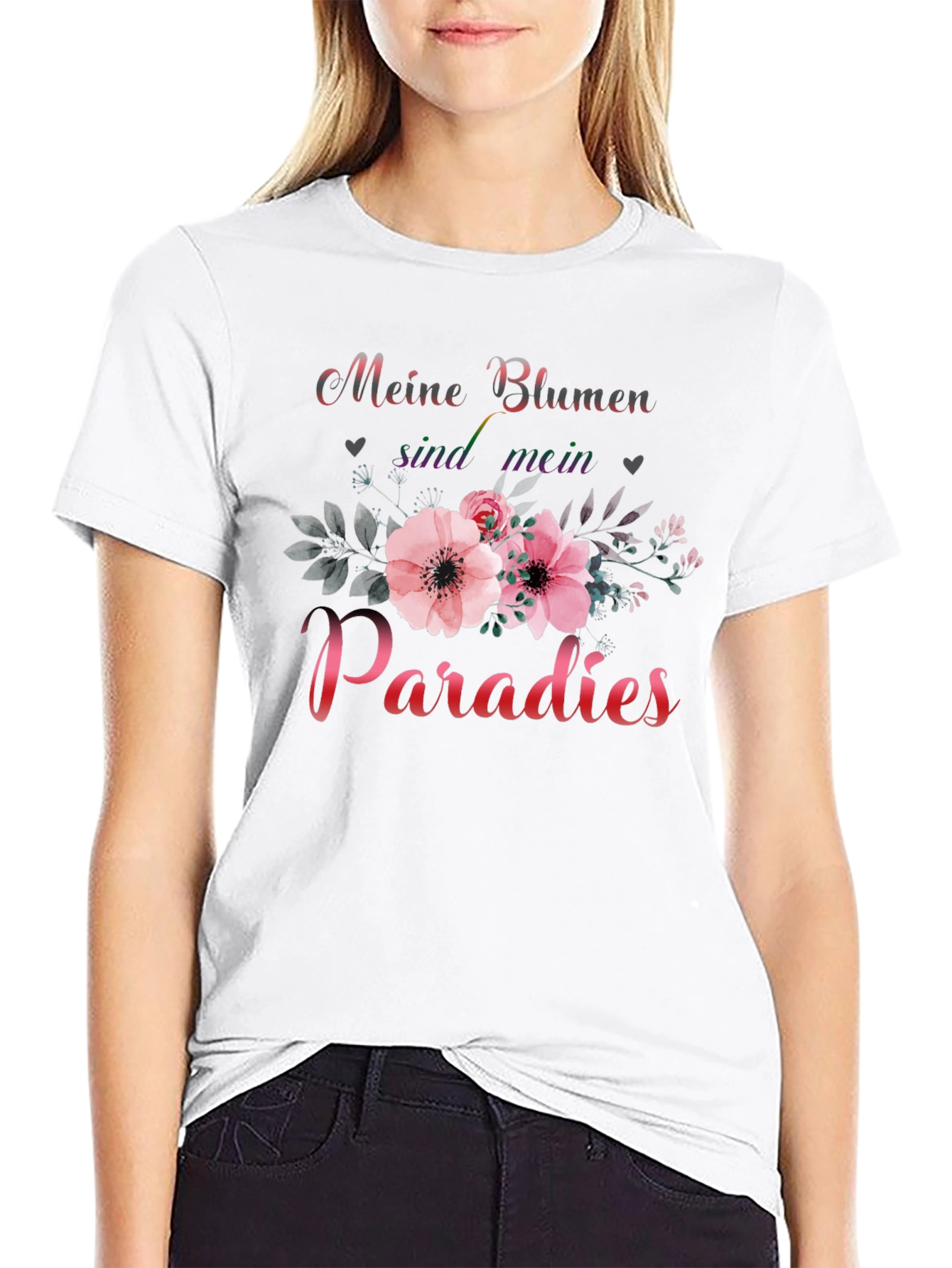 Meine Blumen sind mein Paradies T-Shirt