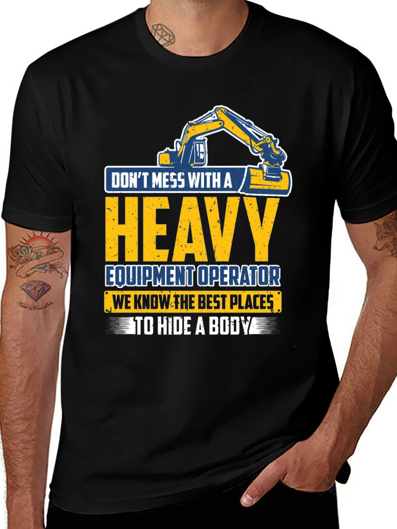 Heavy Equipment Operator T-Shirt