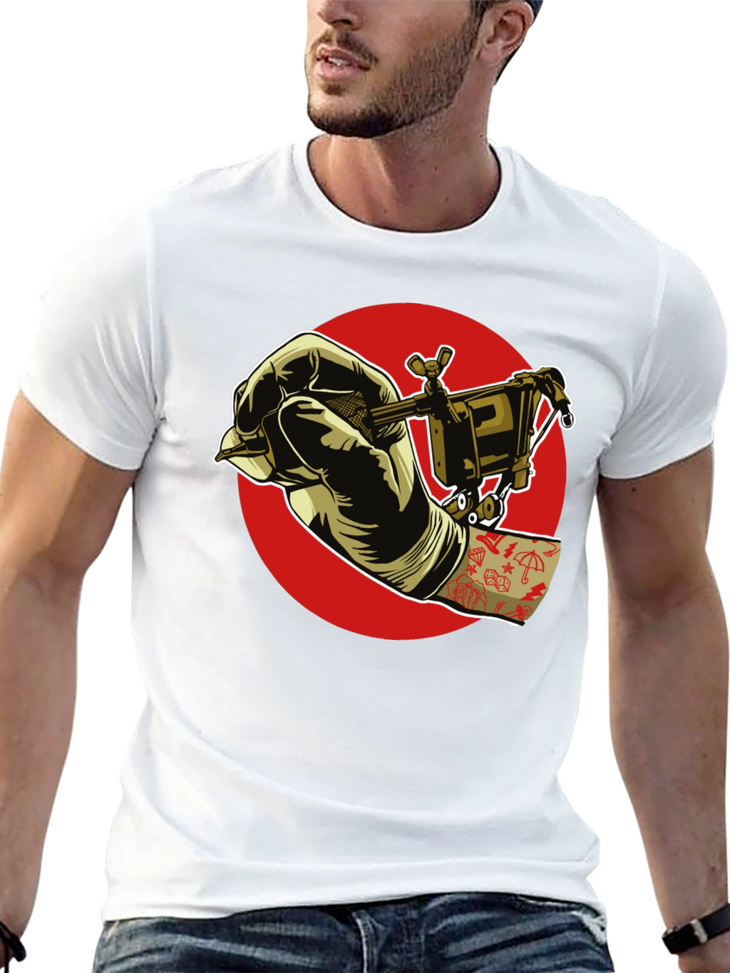 Tattoo Artist T-Shirt - Black Graphic Tee
