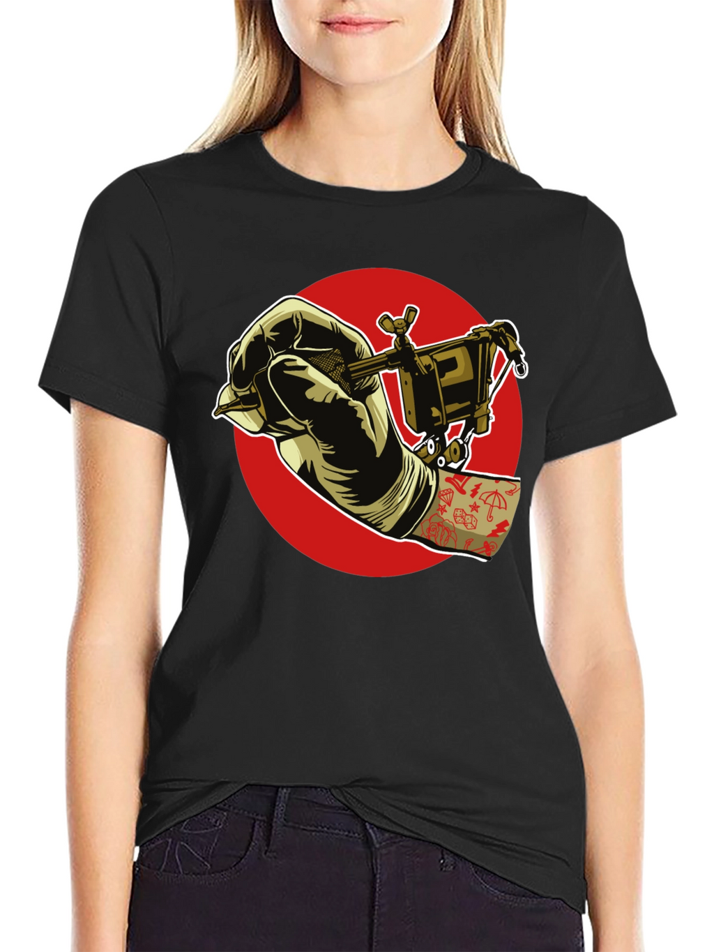 Tattoo Artist T-Shirt - Black Graphic Tee