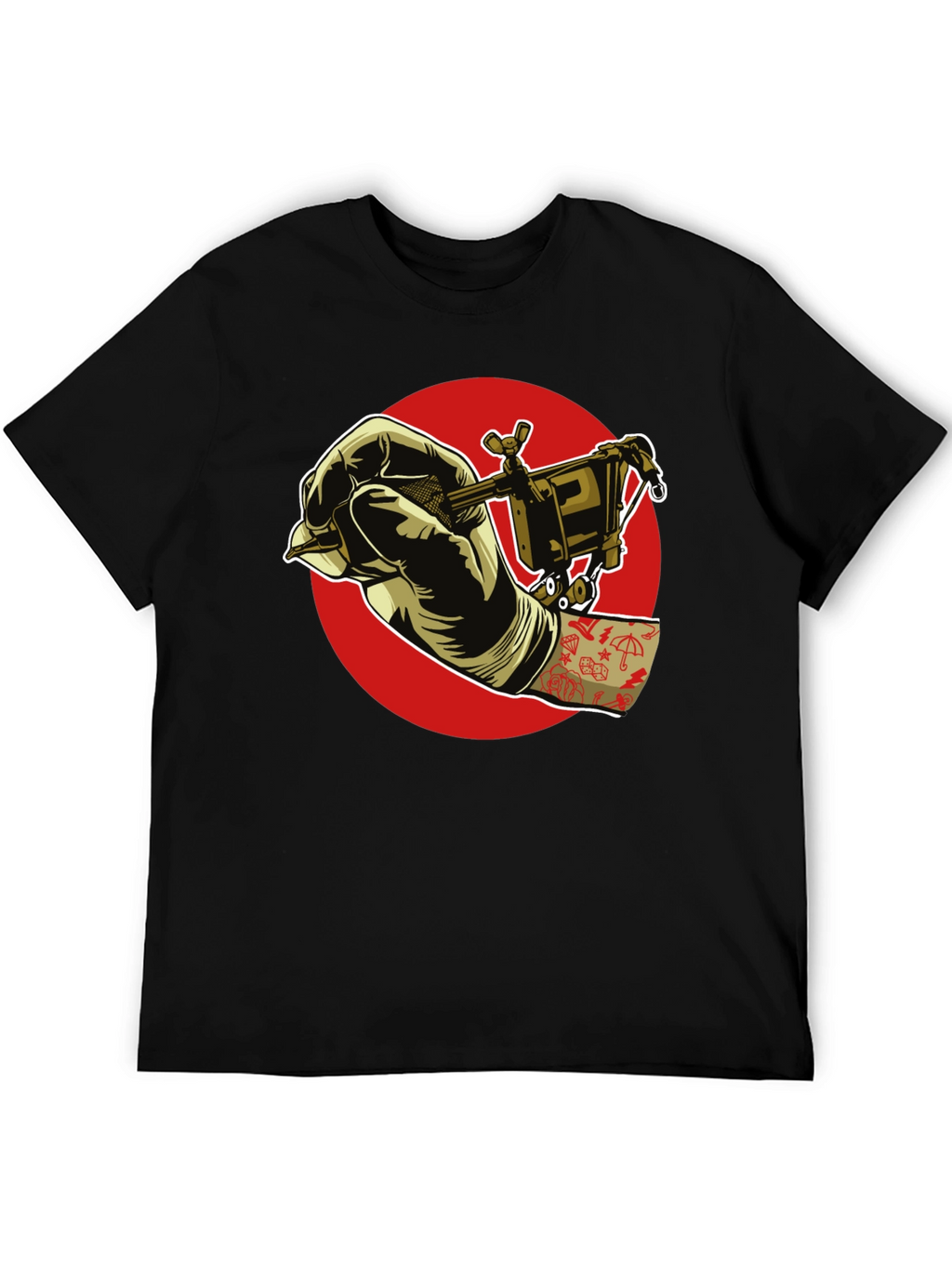 Tattoo Artist T-Shirt - Black Graphic Tee