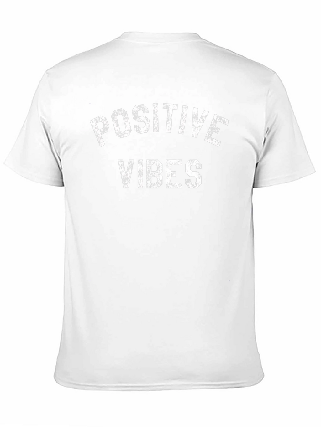 Positive Vibes Black Graphic T-Shirt