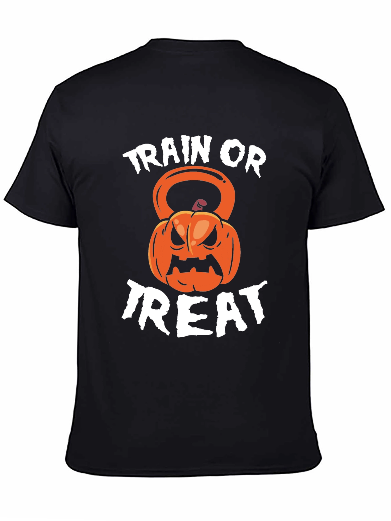 Train or Treat Halloween Gym Shirt