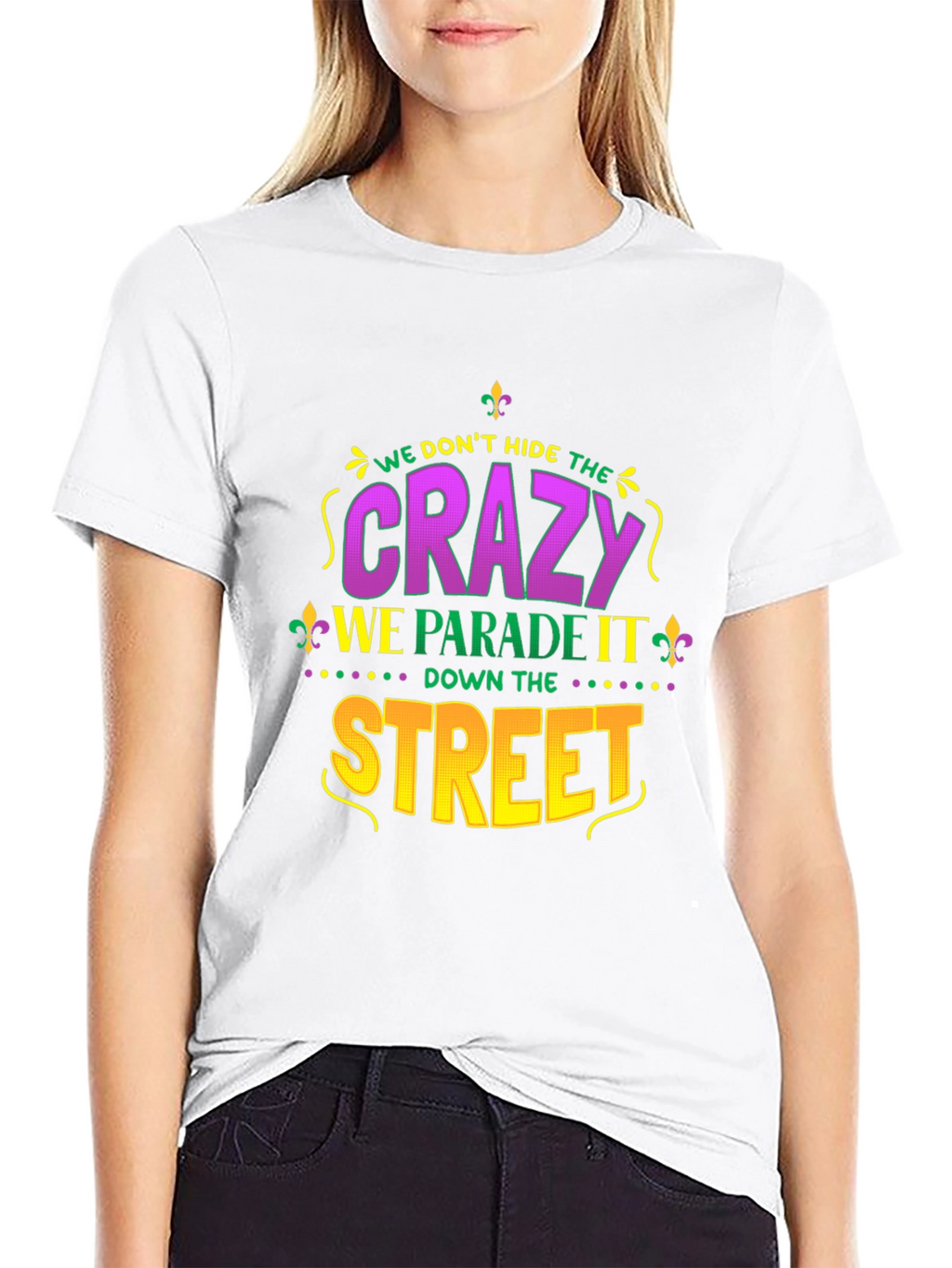 Mardi Gras Crazy Parade T-Shirt